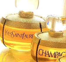RARE VINTAGE YSL CHAMPAGNE 2x