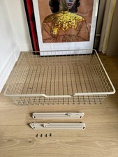 IKEA Komplement Large Pullout Wire Basket Drawer for Pax Wardrobe