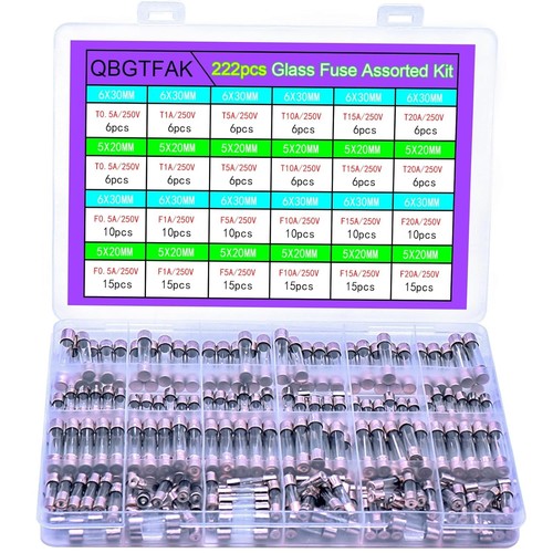 Values 222pcs 250v fast - 222pcs,