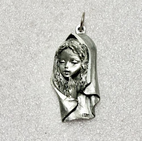 Vtg italy pewter religious - vtg,