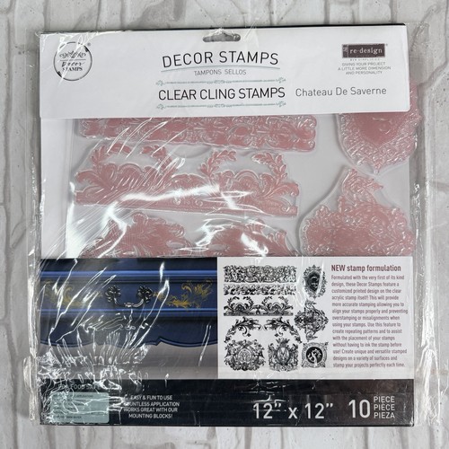 Clear cling decor - clear,
