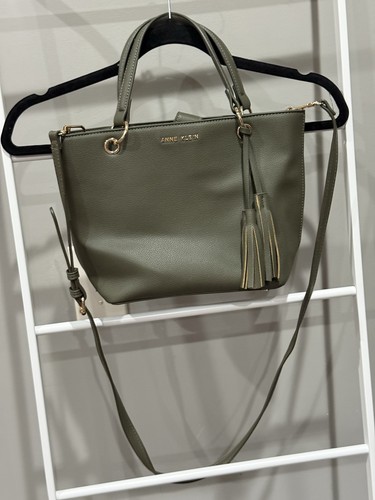 Anne klein olive green tote - klein,