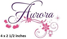 Princess Aurora Sleeping Beauty Decal Wall Art Decor Peel & Stick Sticker Cling