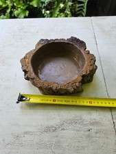 Reptile Water Dish  XXL Lizard Vivarium Terrarium Feed Bowl 200mm x 200mm x 60mm