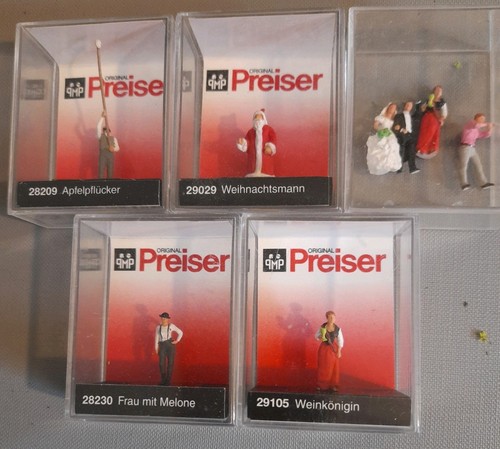 Various preiser figures - various,