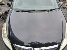 2009 VAUXHALL CORSA D 3 DOOR FRONT BONNET HOOD PANEL BLACK
