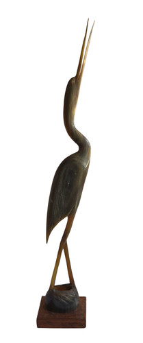 Vintage stork bird figurine - vintage,