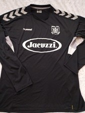 Hull FC Training Tee Long Sleeve Black Hummel  Size Large