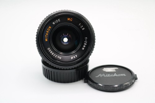 Mitakon 28mm wide - 28mm, angle
