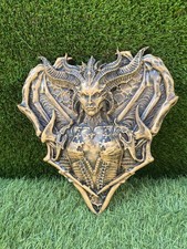 Latex & Fibreglass Mould  Of Mystic Figure Plaque  Made To Order