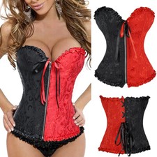 Size 6-24 Lady Black Overbust