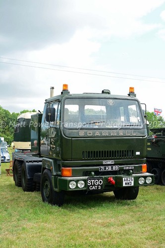 Truck photo 12x8 scammell - truck,