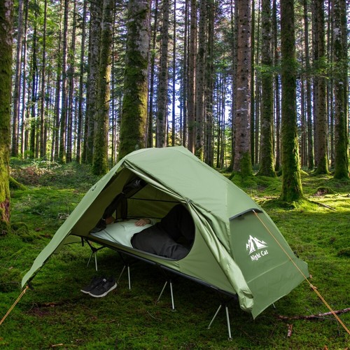 Camping tent cot - camping, rain
