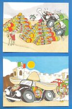 MAYNARDS WINE GUMS.SET OF 4 ADVERTISING POSTCARDS