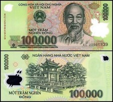 Vietnamese Dong 100K Polymer