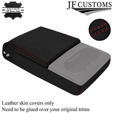 DARK RED STITCH LEATHER REAR