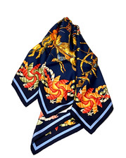 Authentic Hermes silk scarf