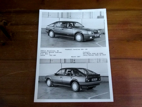 Original vauxhall publicity - original,