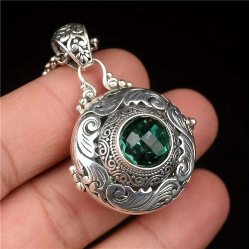 Antique silver necklace - antique,