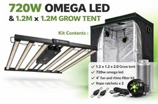 Grow tent kit - kit, black
