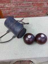Pair of vintage Bowling Woods