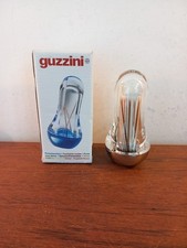 Guzzini Toothpick Holder Design Angeletti Ruzza, Silver/ Clear