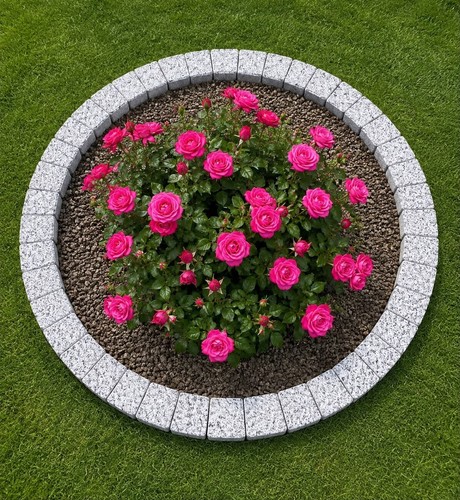 White garden circle - cm,