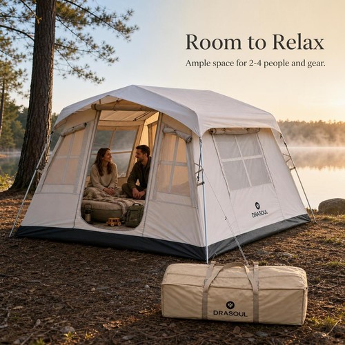 Glamping tent ridge style 4 - glamping,