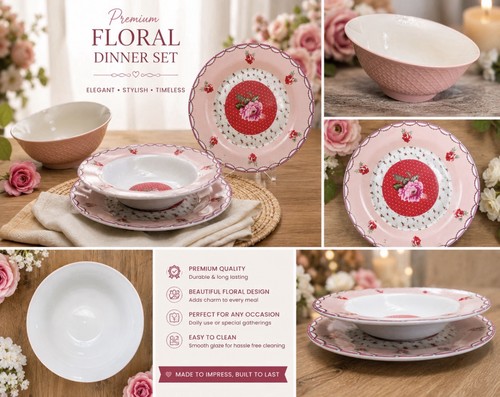 Beautiful floral dinner - beautiful,