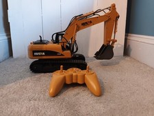 Remote Huina Long Arm Boom Excavator Digger 1:50 Alloy Construction Vehicle