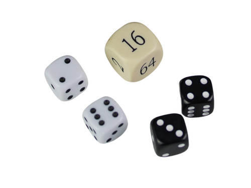Replacement backgammon dice - replacement,
