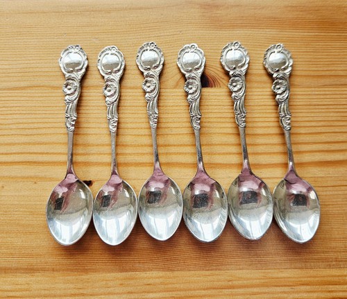 Vintage swedish coffee spoons - vintage,