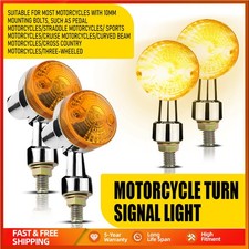 2PCS Chrome Turn Signal