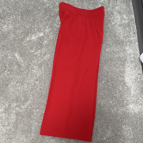Zara womens red solid - solid, trousers