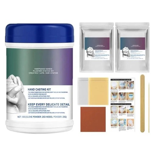 Hand casting kit couples - 3d,