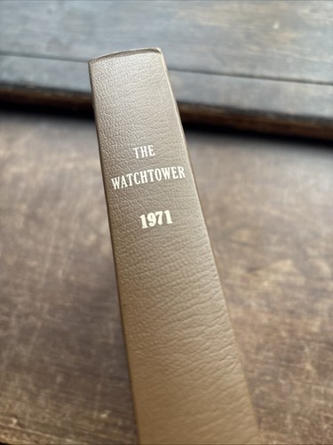 1971 the watchtower - 1971, magazine