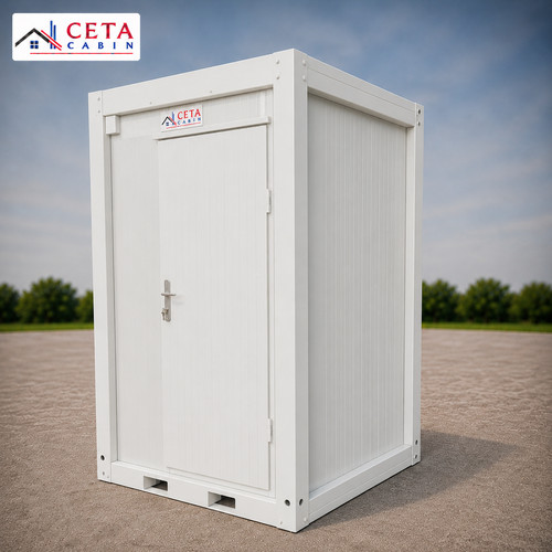 Single toilet cabin portable - cabin, |