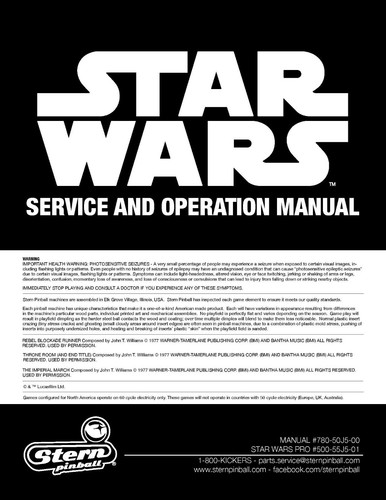 Starwars pinball machine - starwars,