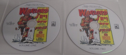 Complete warlord comic book - complete,