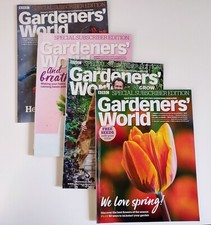 4 x Gardeners' World Magazines