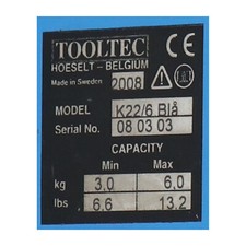 Tooltec K22/6BLA  NMP