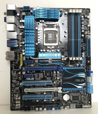 ASUS P8P67 Deluxe Intel P67 ATX Mainboard Untested