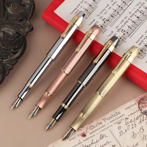 Calligraphy brass pocket pen - pocket,