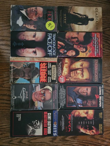 Classic vhs tapes - set, of