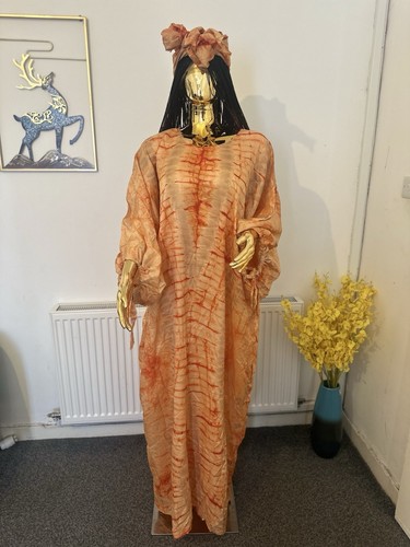 Adire kampala bubu dress - bubu,