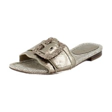 Sam Edelman Bambi Womens Sandals Pewter Snake