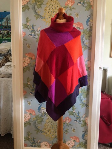 Poncho 100 cashmere - poncho,