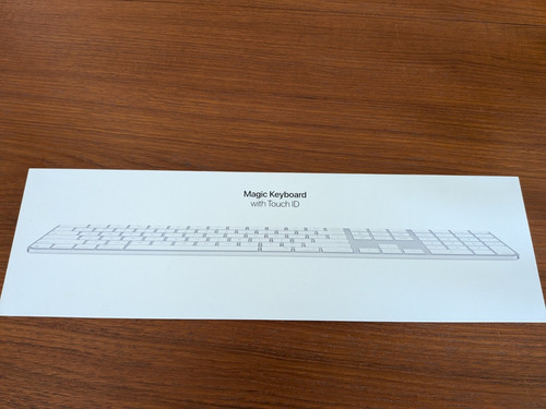 Apple magic keyboard touch - apple, id