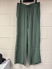 PRIMARK SAGE GREEN WIDE LEG