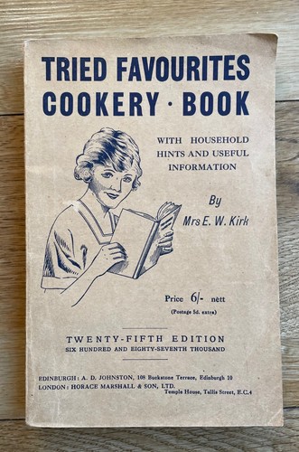 Tried favourites cookery book - favourites,